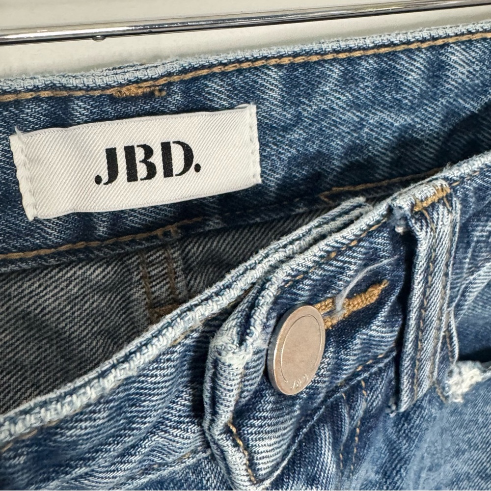 JBD Just Black Denim Size 26 Distressed Blue Women's Jeans - Picture 5 of 13
